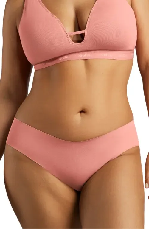 Organic Cotton No-Show Bikini by Siella
