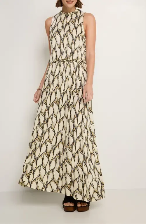 High Neck Maxi Dress by LASCANA