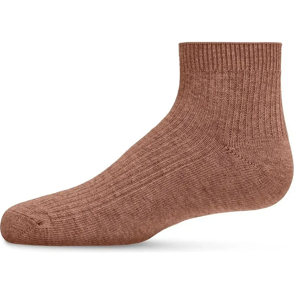 Thin Ribbed Anklet Sock by MeMoi