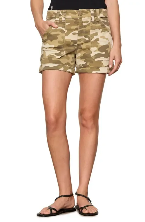 Wander on Camoflauge Shorts by Sanctuary
