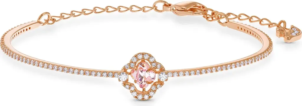 Una Dancing Crystal Bangle by Swarovski