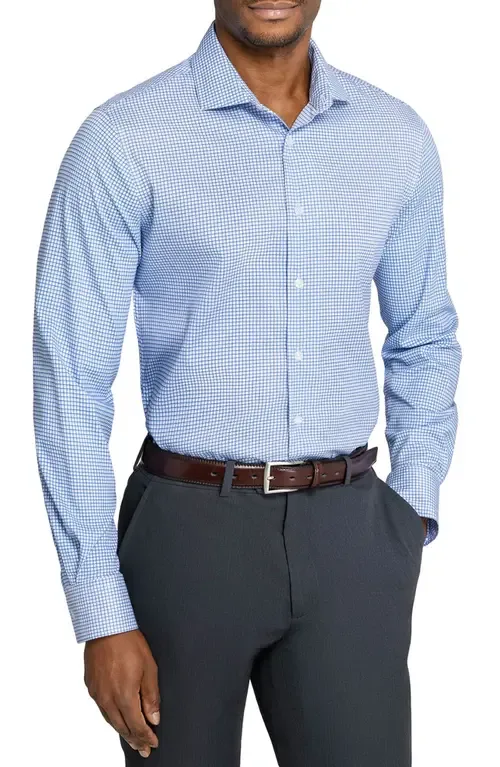 Check Reworked Cotton Dress Shirt by W.R.K