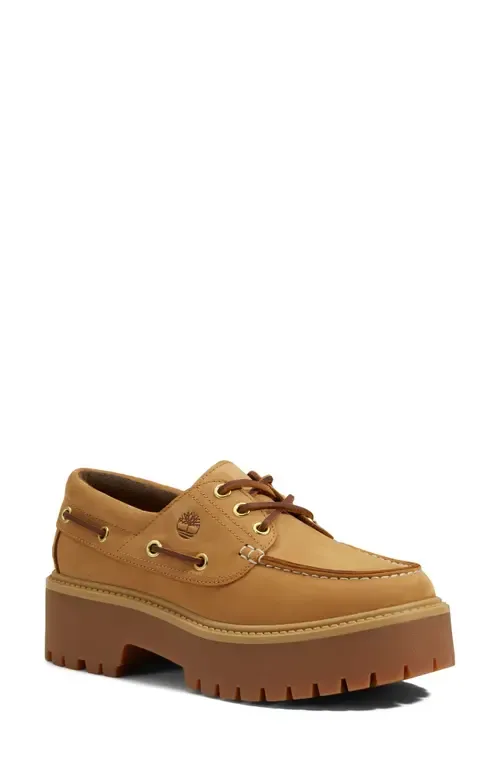 Stone Street Platform Boat Shoe by Timberland
