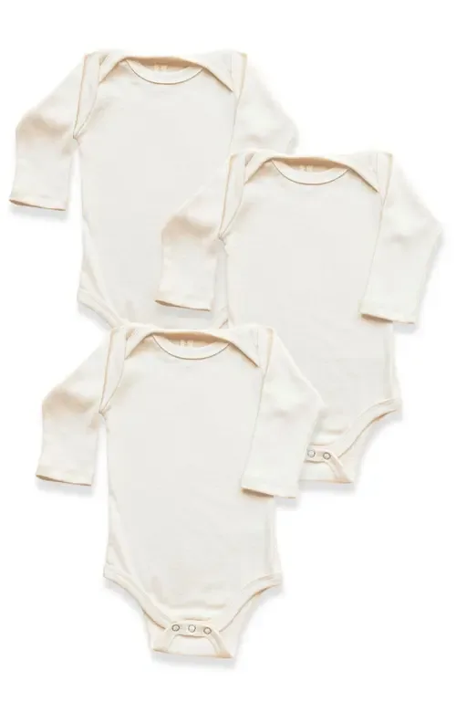 3 Pack Organic Baby Bodysuit Long Sleeve by Tenth & Pine