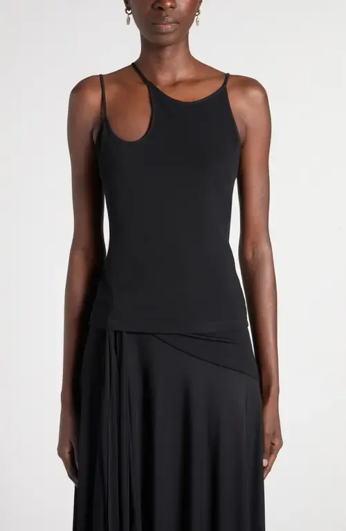 Asymmetric Jersey Camisole by McQueen