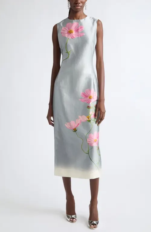 Cosmos Mikako Midi Dress by Oscar de la Renta