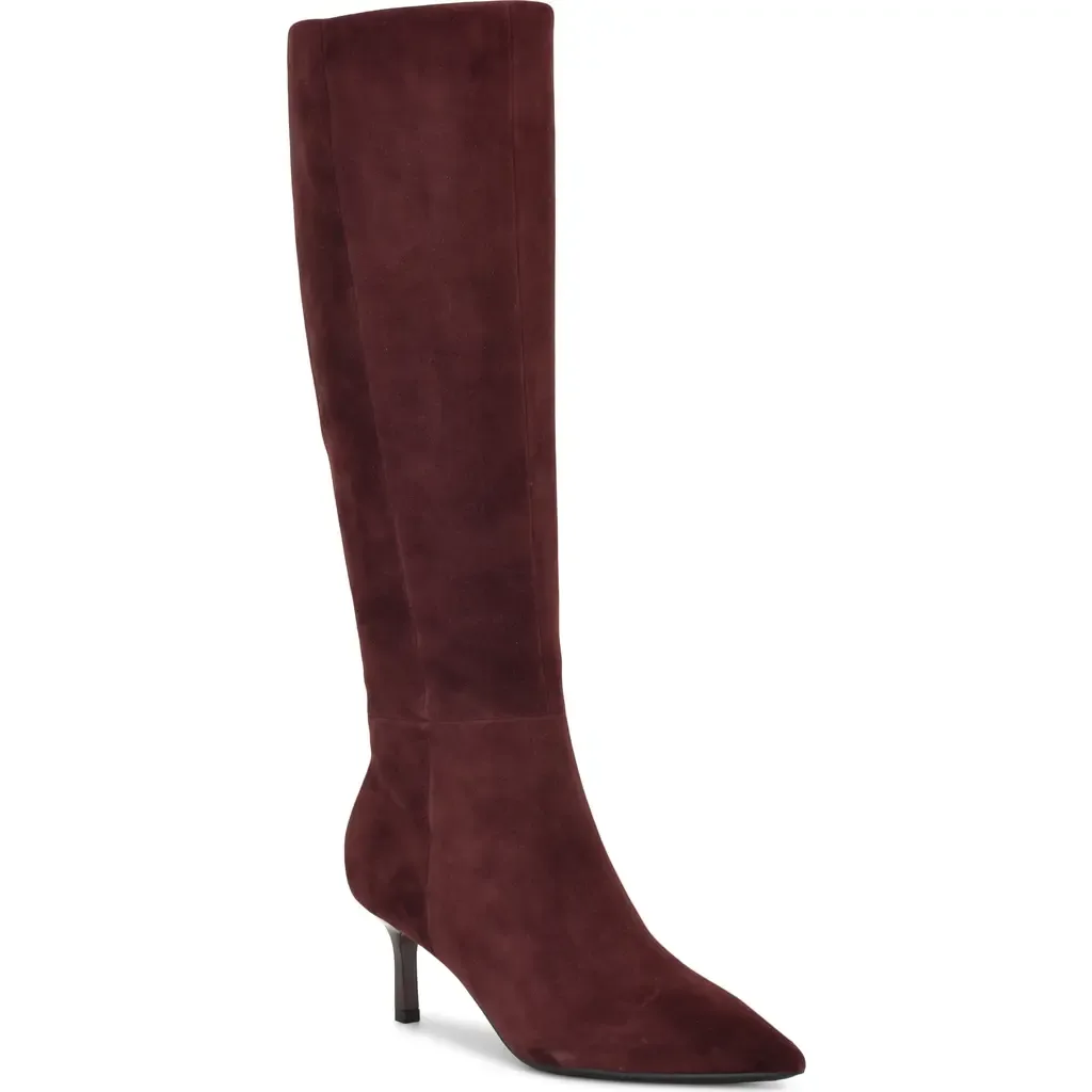 Kimdee 9x9 Pointed Toe Knee High Boot