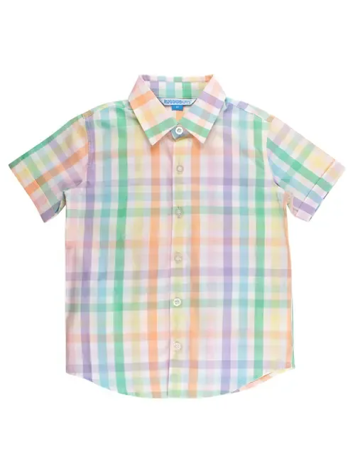 Short Sleeve Button Down Shirt by RuggedButts