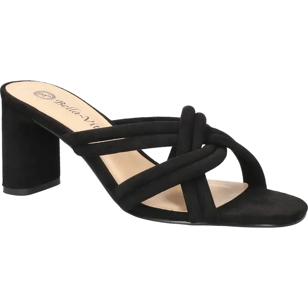 Carmen Slide Sandal in Suede by Bella Vita