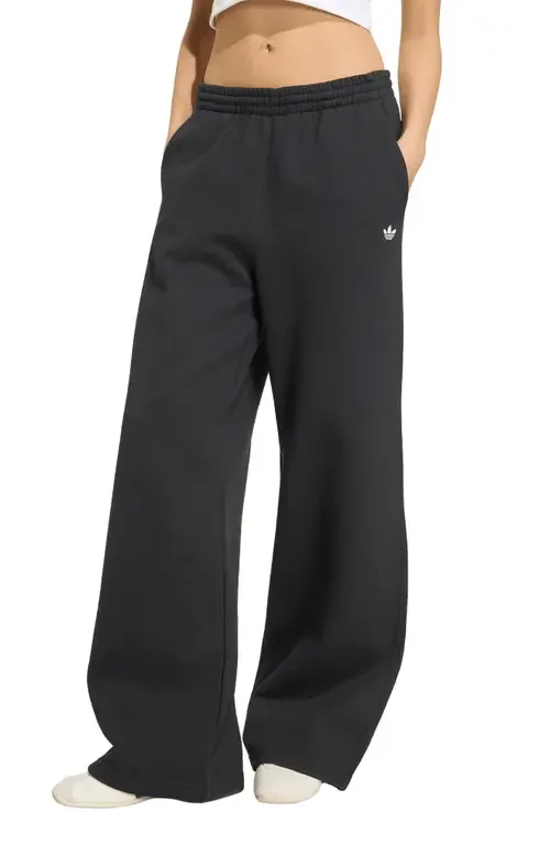 Essentials Fleece Wide Leg Pants by adidas Originals