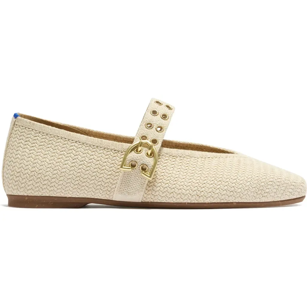 The Max Buckle Mary Jane Flat by Rothy's