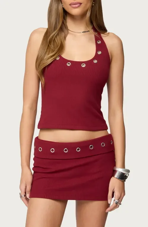 Havana Grommet Halter Top