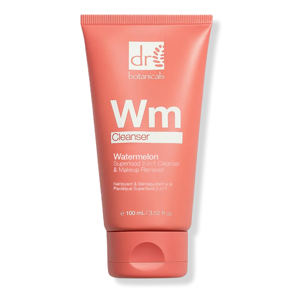 Watermelon Superfood 2-In-1 Cleanser & Makeup Remover by Dr Botanicals