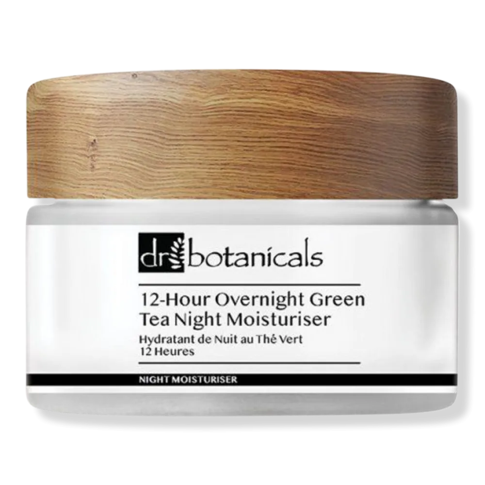 12-Hour Overnight Anti-Aging Green Tea Night Moisturiser by Dr Botanicals