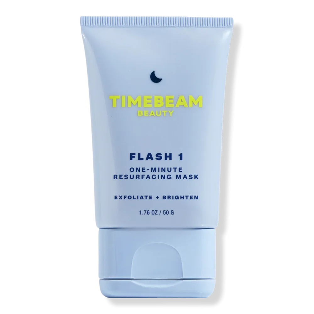 Flash 1 One-Minute Resurfacing Mask with Glycolic Acid by Timebeam