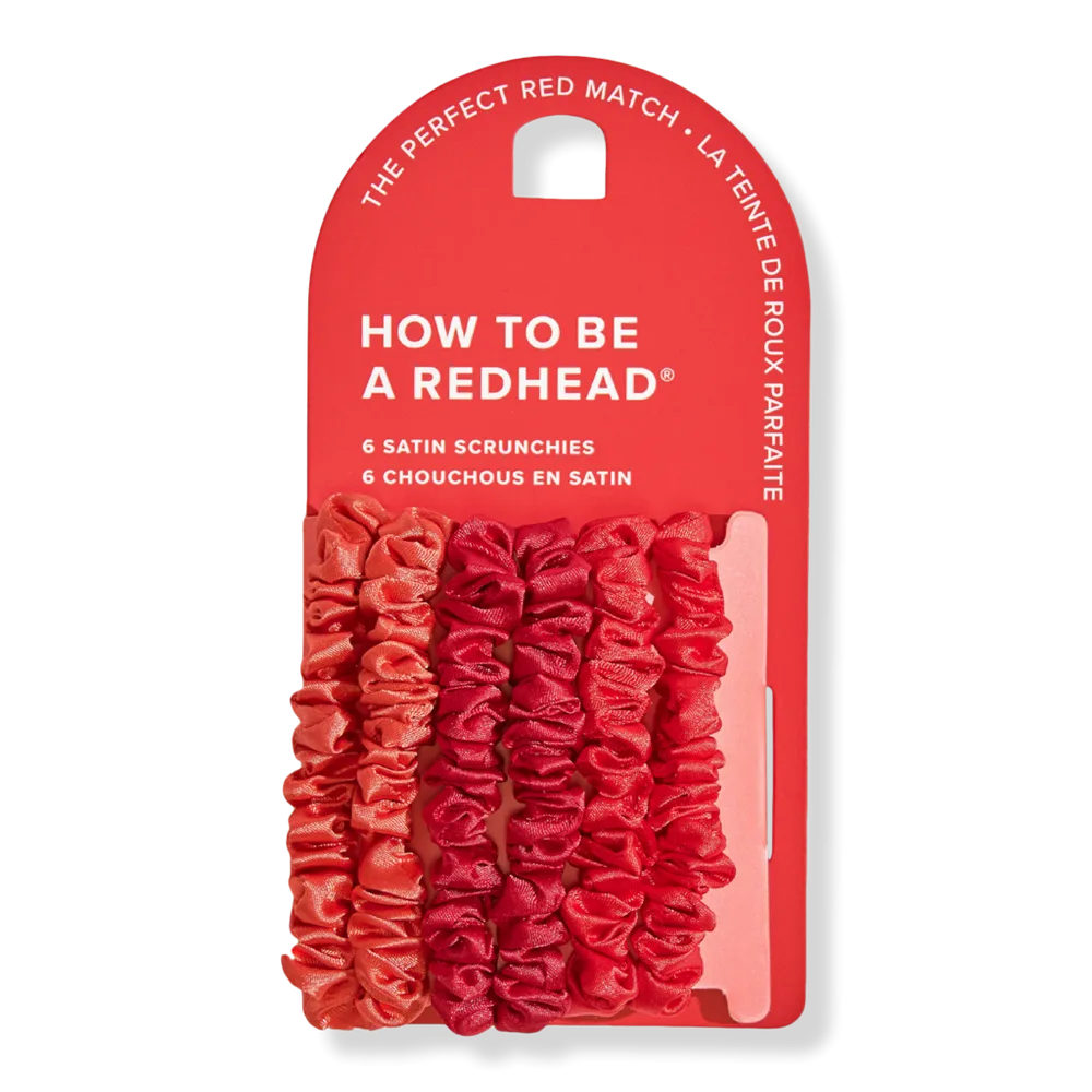 Redhead Satin Scrunchies by How To Be A Redhead