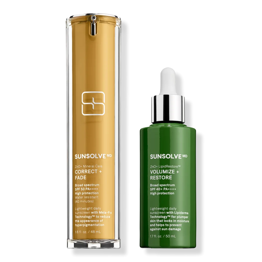 The Brightening + Hydration Duo by SunsolveMD