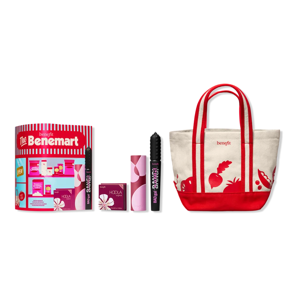 The Benemart Lash & Cheek Trio Mascara, Blush & Bronzer Makeup Gift Set by Benefit Cosmetics