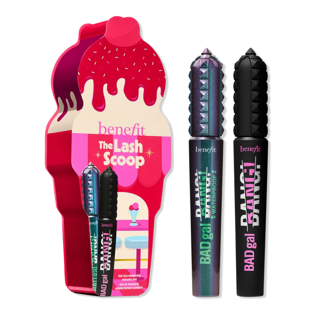 The Lash Scoop BADgal BANG! Volumizing Mascara Duo Waterproof Gift Set by Benefit Cosmetics
