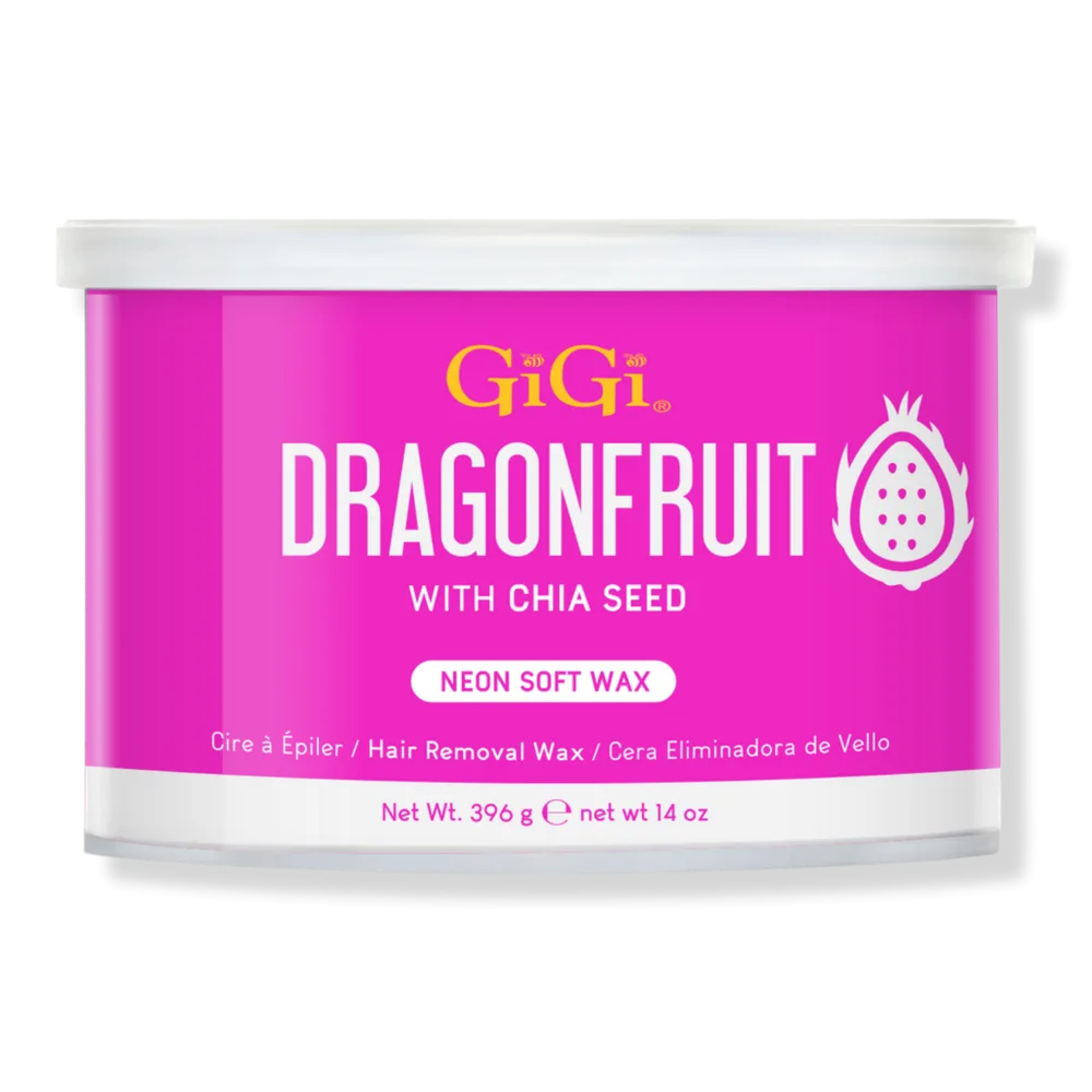 Dragonfruit with Chia Seed Neon Soft Wax by Gigi