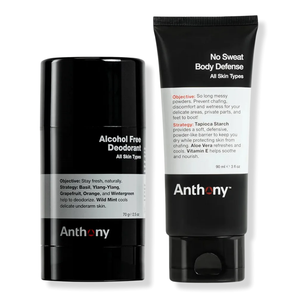 Deodorant + No Sweat Duo by Anthony