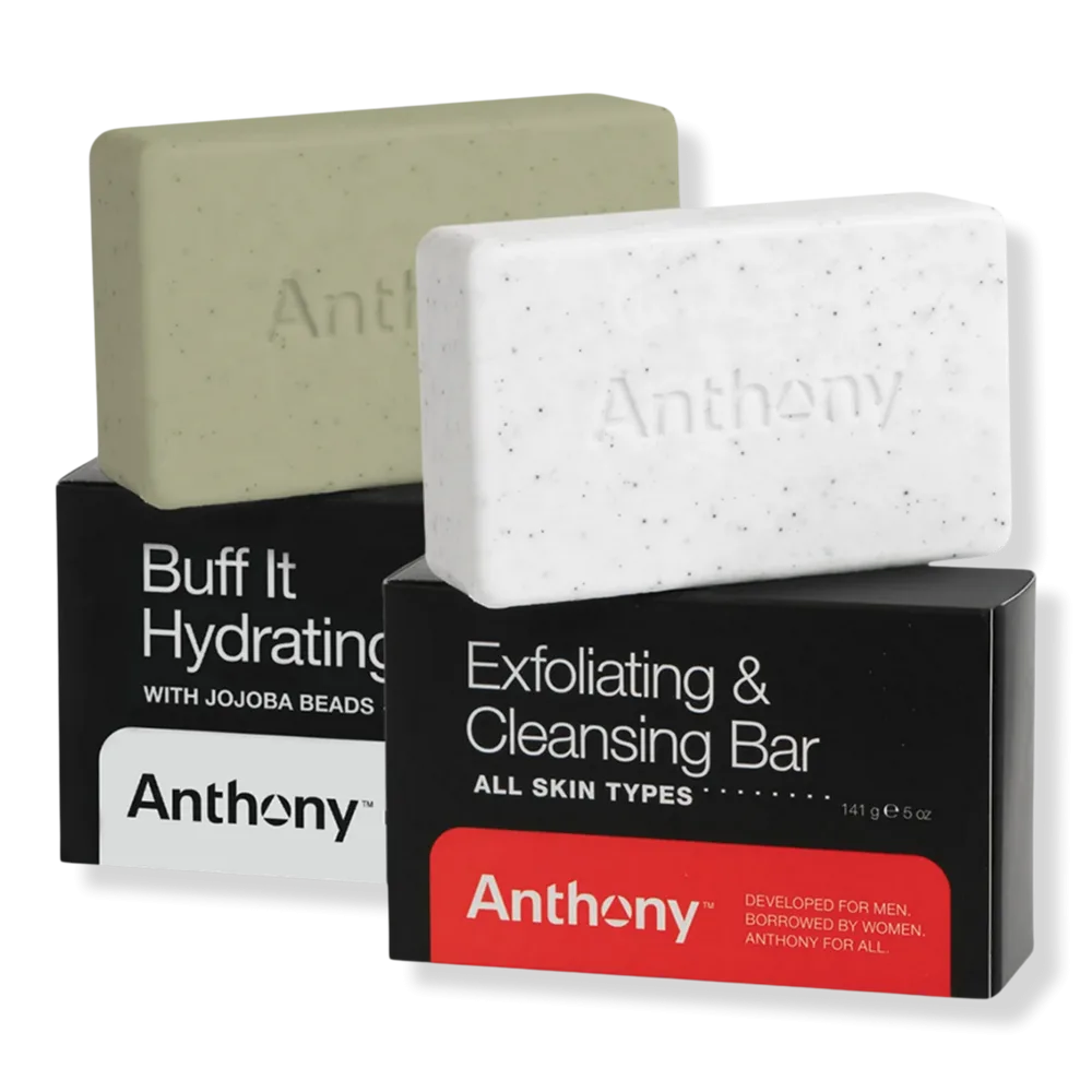 Hydrating + Exfoliating Bar Soap Duo by Anthony