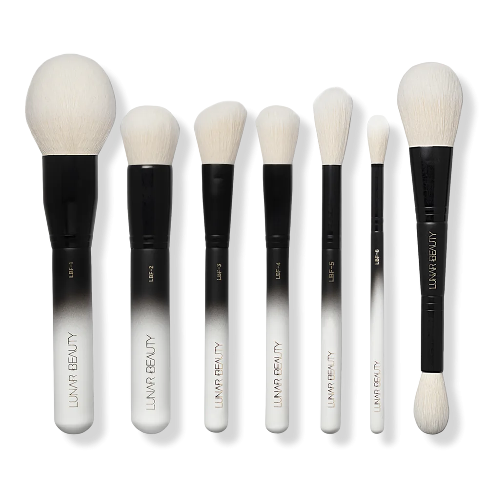 Face Brush Set by Lunar Beauty