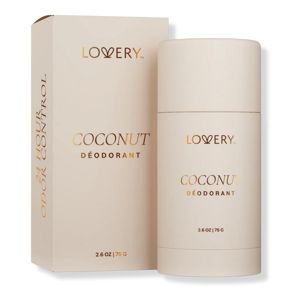 Coconut Aluminum-Free Deodorant Stick by Lovery