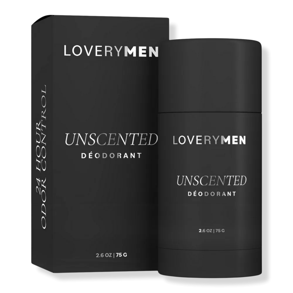 Unscented Aluminum-Free Anti-Perspirant Deodorant Stick by Lovery