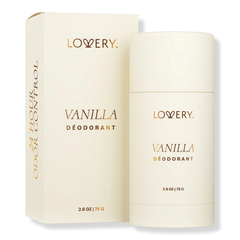 Vanilla Aluminum-Free Deodorant Stick by Lovery