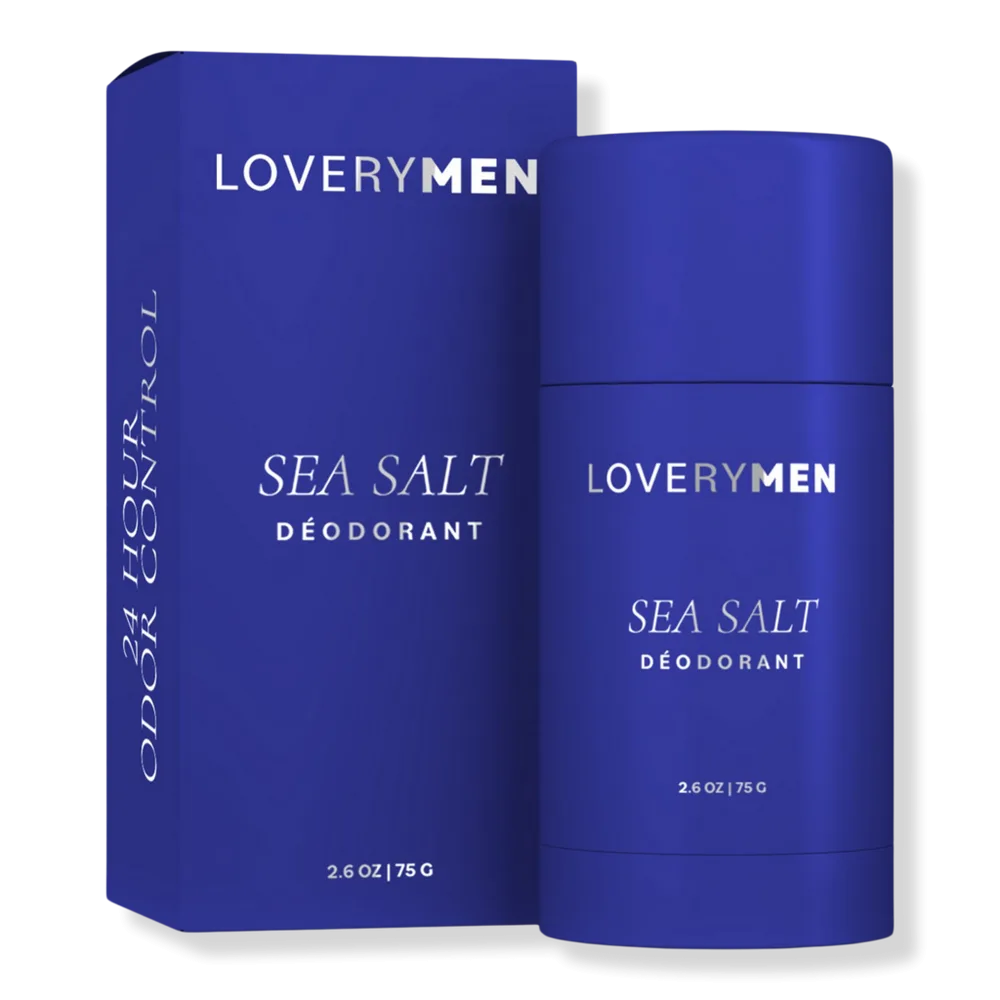 Sea Salt Aluminum-Free Deodorant Stick by Lovery