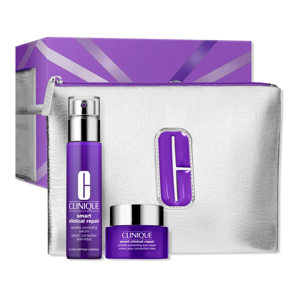 3 Piece Smart De-Aging Serum and Eye Cream Holiday Duo by Clinique