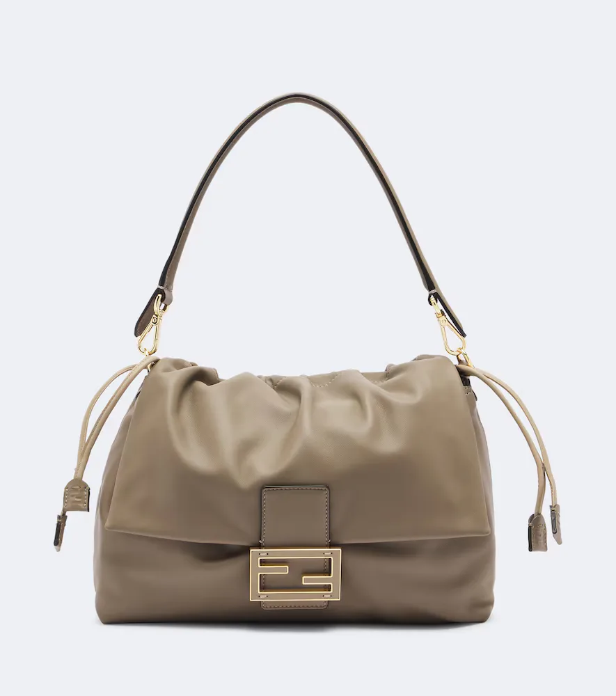 Baguette® Soft Large Leather Shoulder Bag by Fendi
