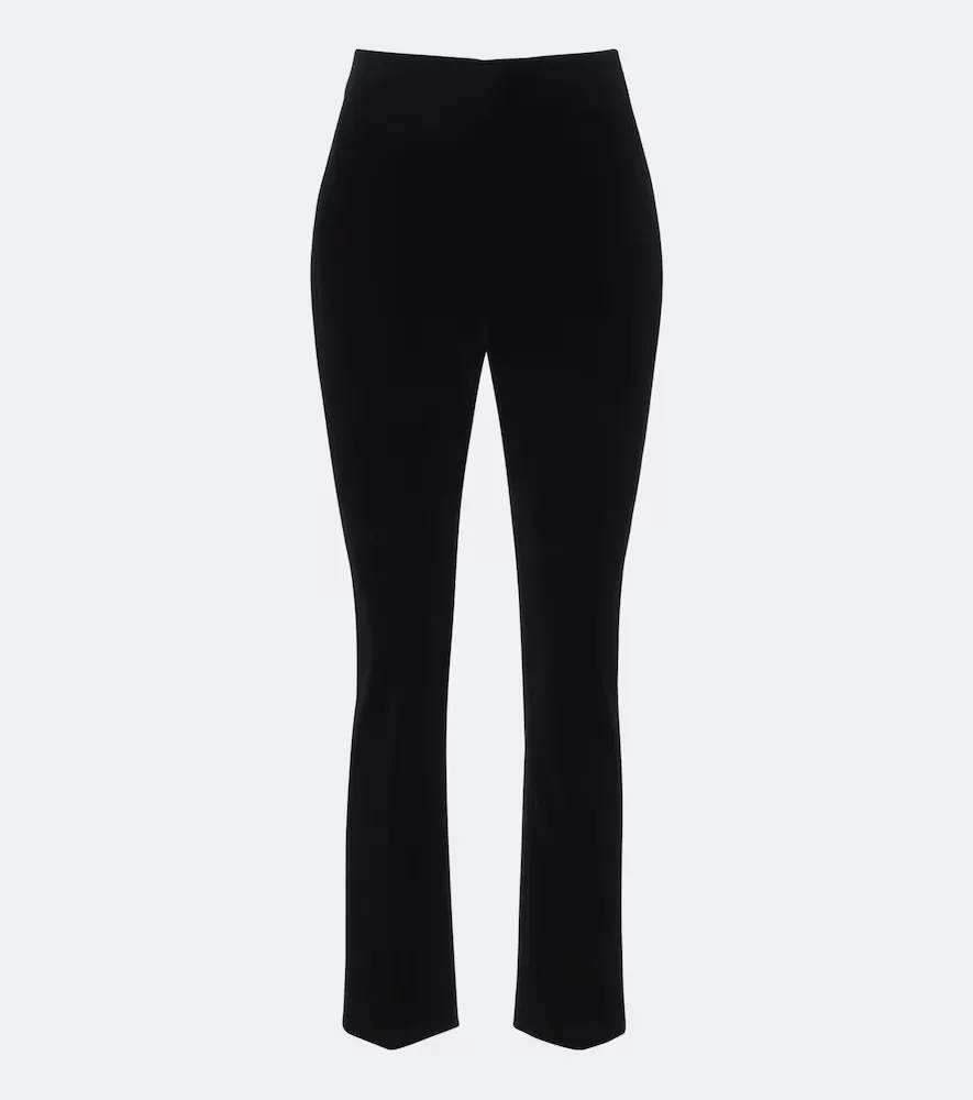 Róhe Cotton Velvet Cigarette-Leg Pants by Rohe