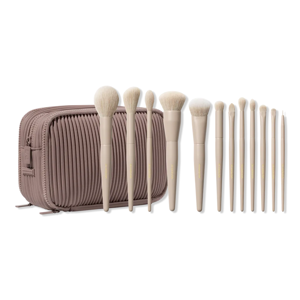 Custom Blends 12-Piece Face & Eye Brush Set by Morphe