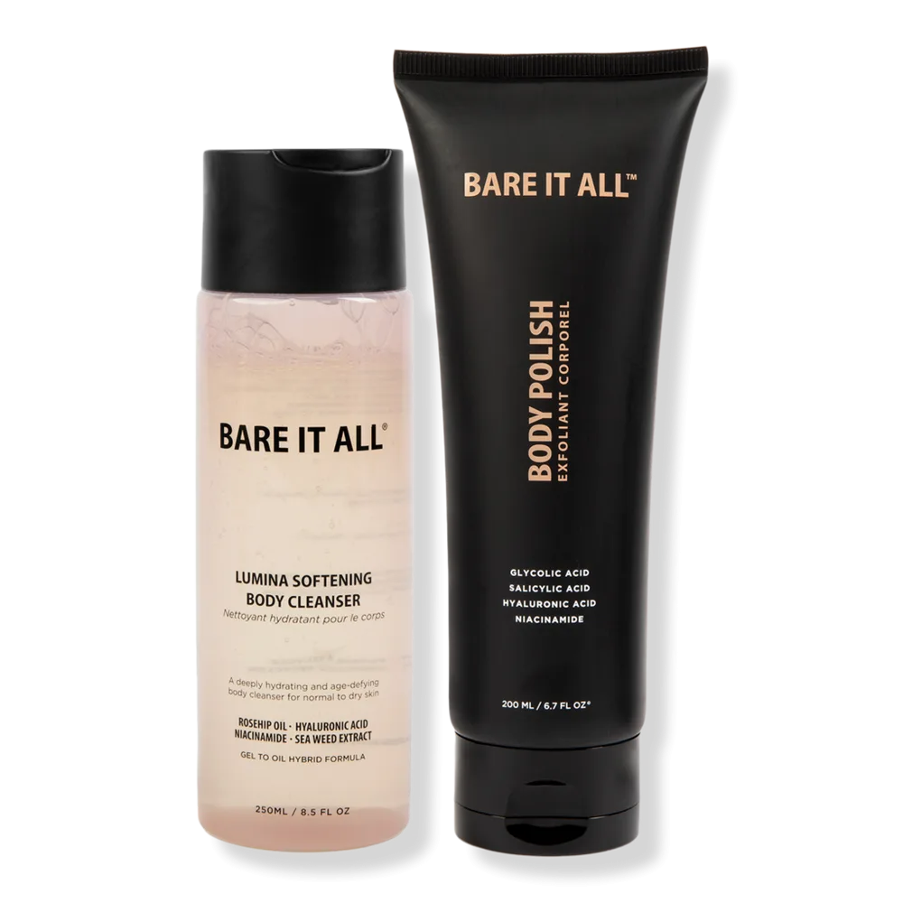 Shower Kit - Lumina Softening Cleanser by Bare It All