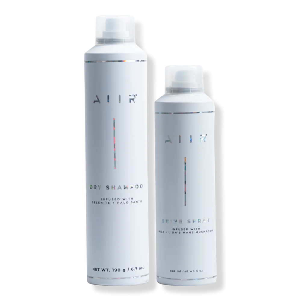 Dry Shampoo + Shine Spray Bundle by AIIR Professional