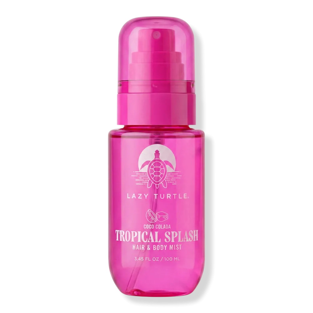 Coco Colada Tropical Splash Hair and Body Mist by Lazy Turtle Beauty