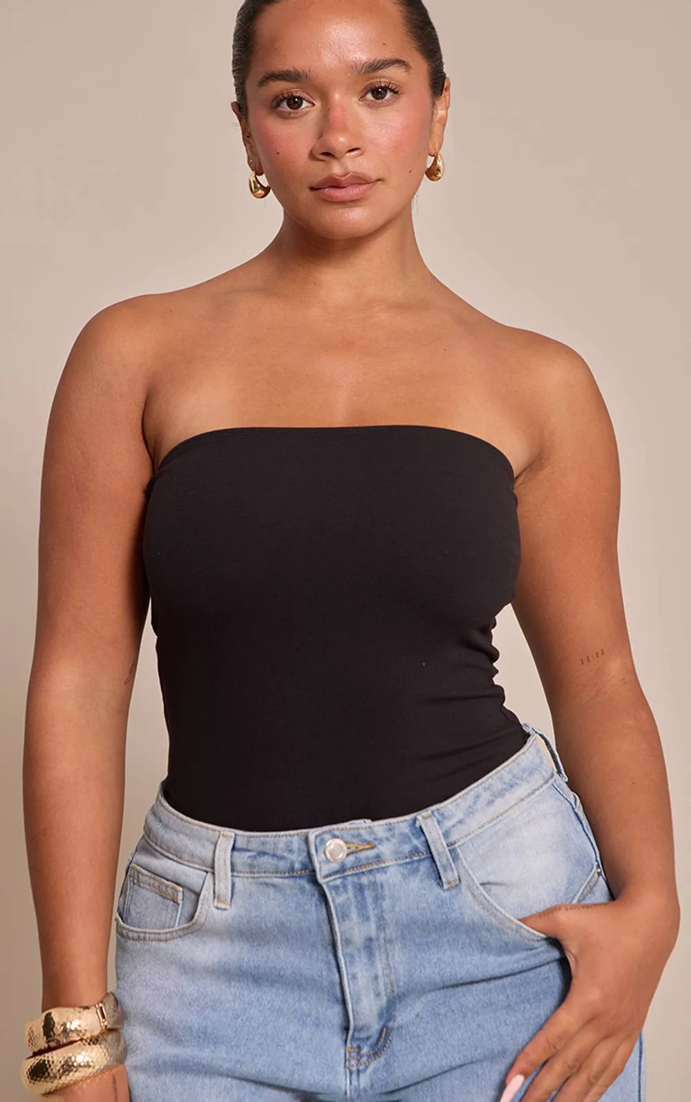Sculpt Bandeau Bodysuit