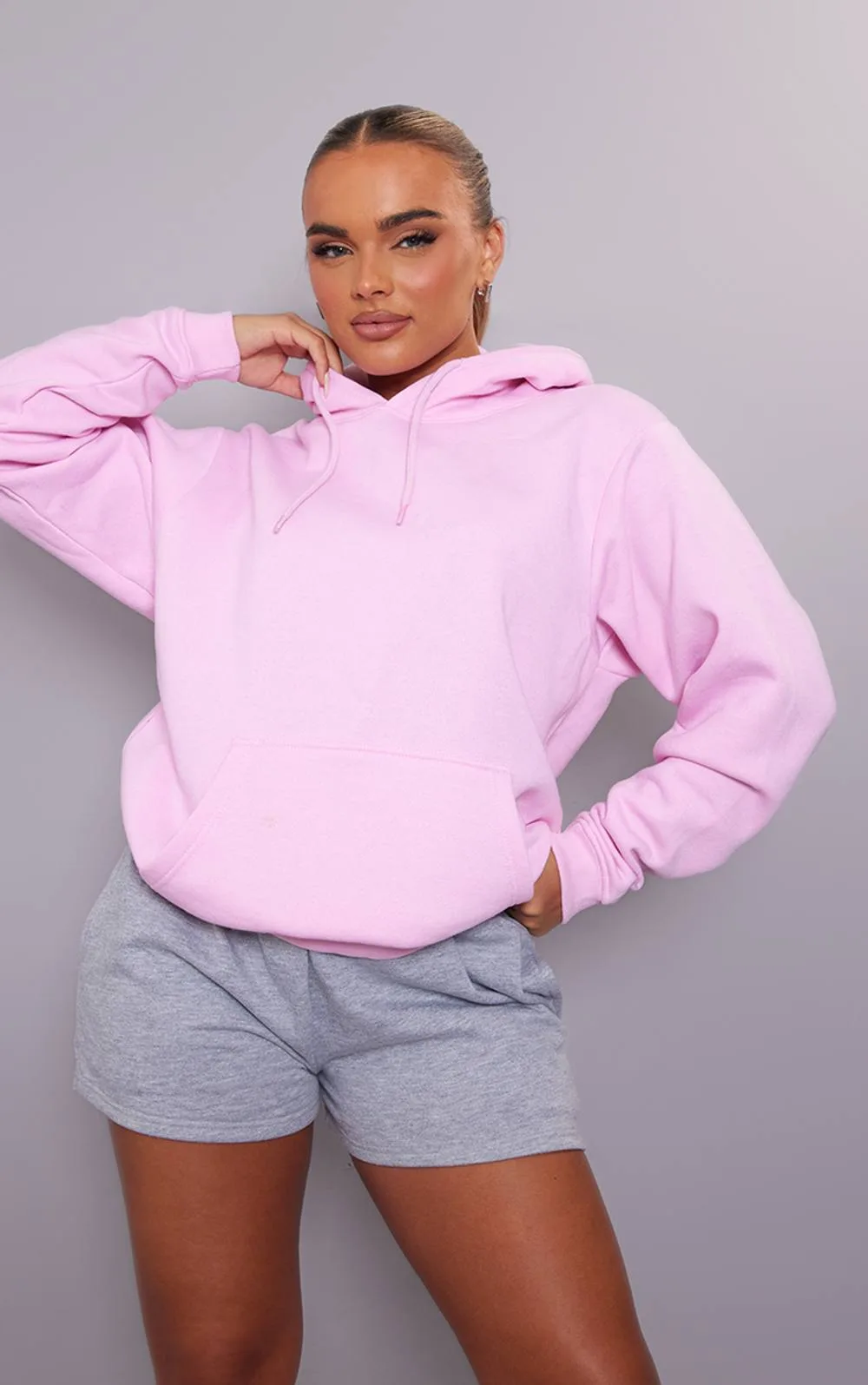 Oversized Fit Sweat Hoodie by PrettyLittleThing
