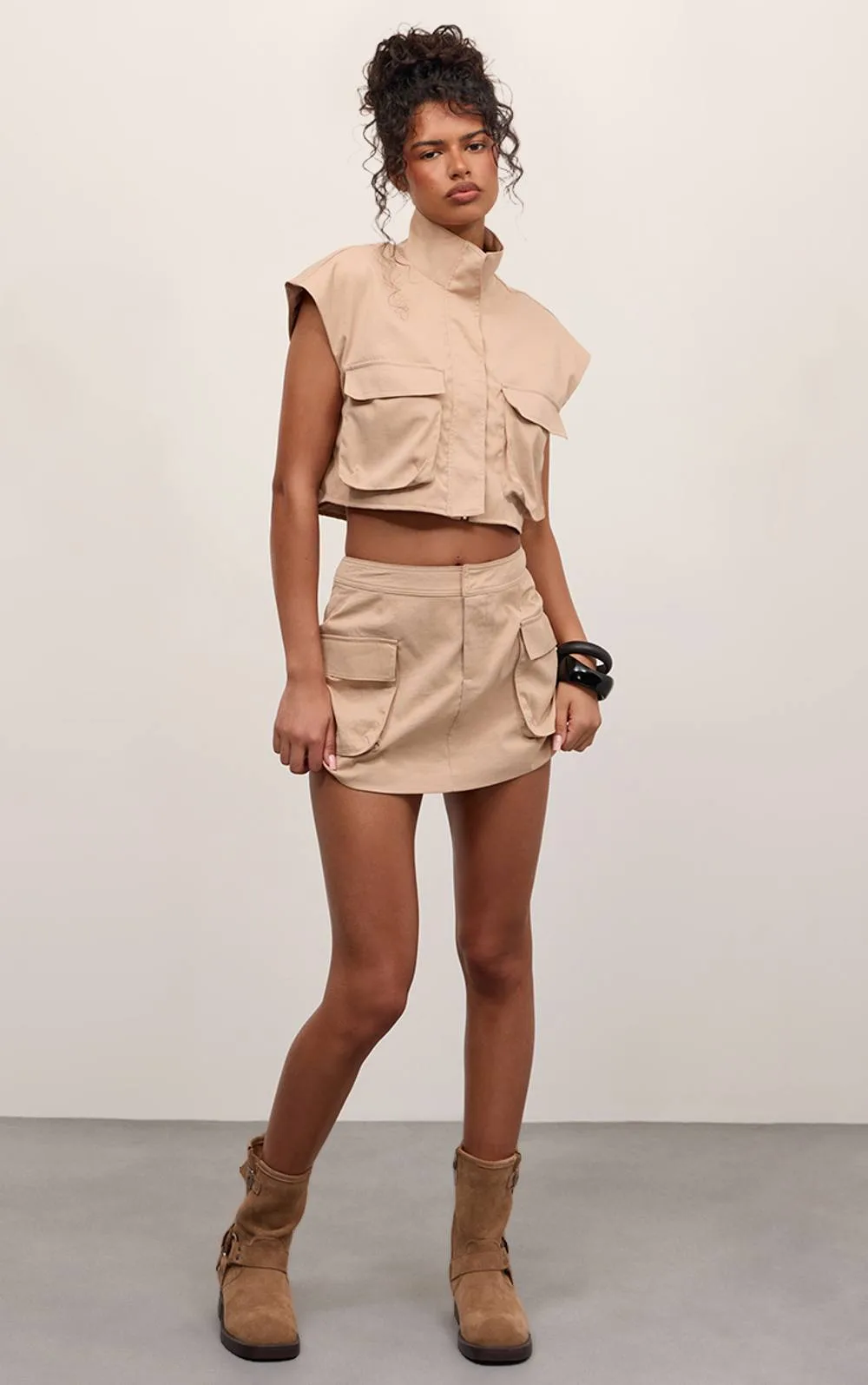 Utility Style Mini Skirt Co-Ord by PrettyLittleThing