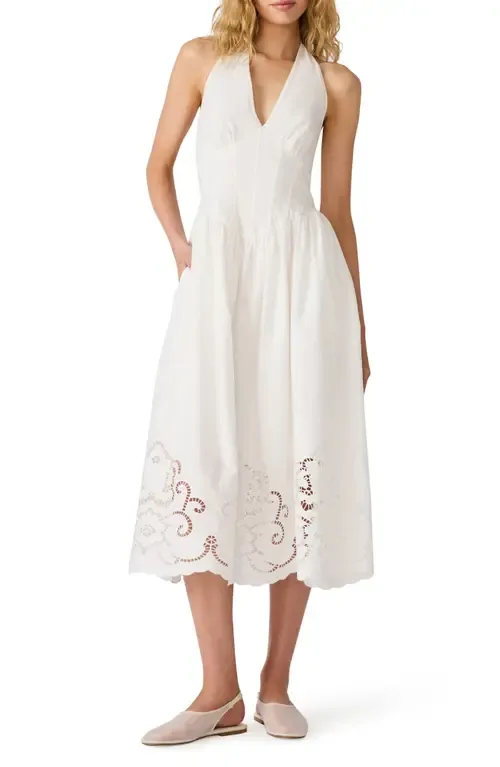 Margie Cutout Halter Midi Dress