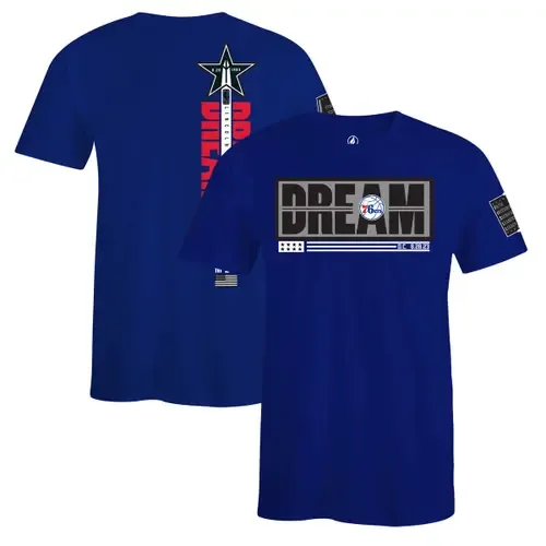 FISLL x Black History Collection Philadelphia 76ers T-Shirt by FISLL