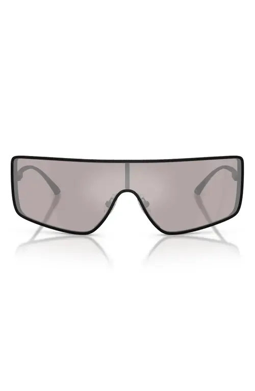 140mm Gradient Rectangular Shield Sunglasses by Jimmy Choo
