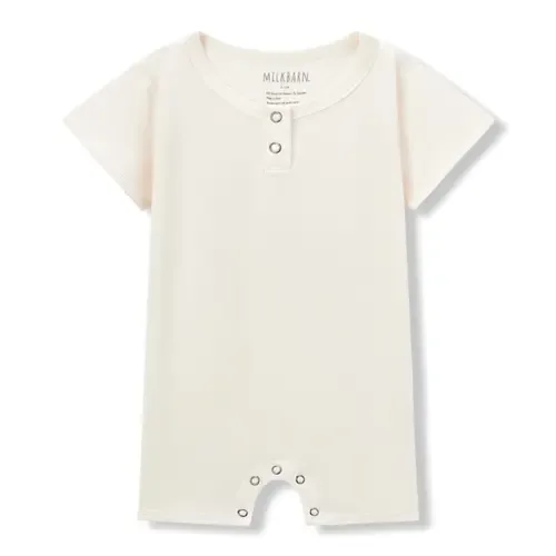 Luxe Solid Shortall by Milkbarn