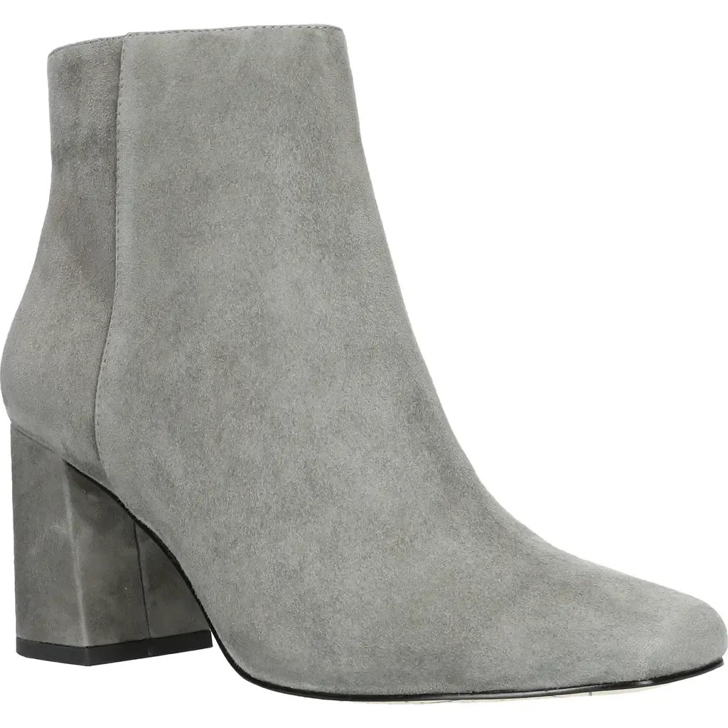 Wilma Bootie in Grey Suede by Bella Vita