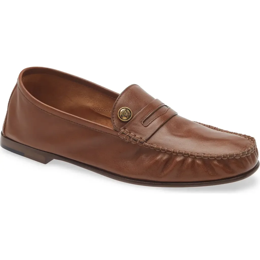Medusa Penny Loafer by Versace