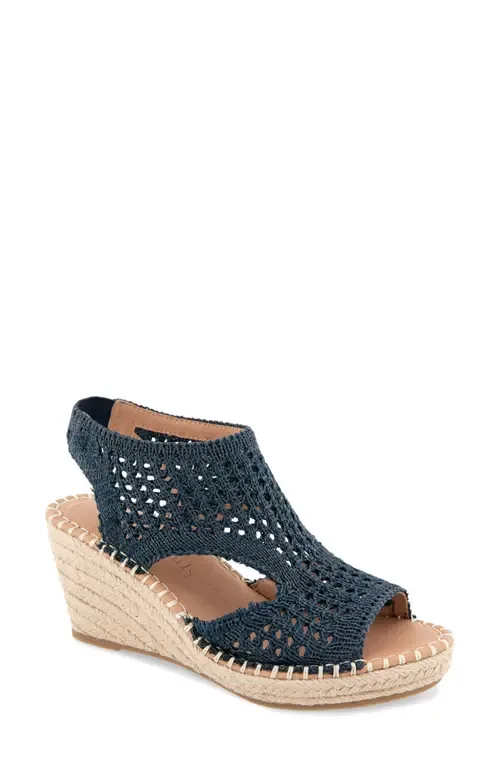 Cody Cutout Espadrille Wedge Sandal by Gentle Souls