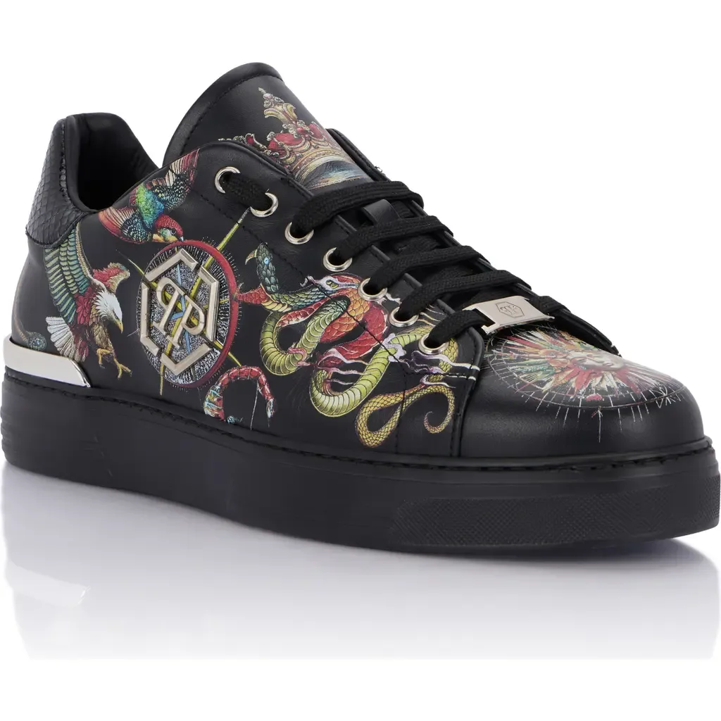 Printed Low-Top Sneakers by PHILIPP PLEIN