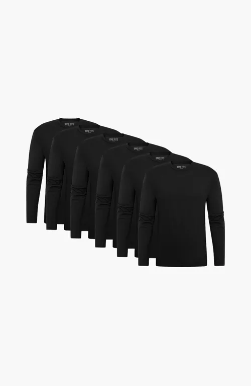 Standard Long Sleeve Crew Neck T-Shirt by EPIC FITS